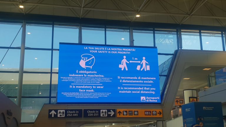 Read more about the article Gestione passeggeri nell’Aeroporto di Roma Fiumicino